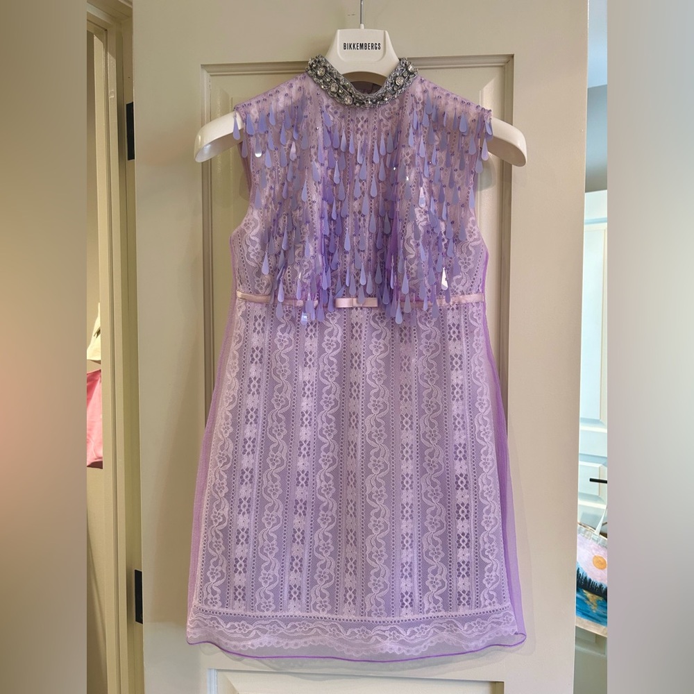 Marc Jacobs Purple Mini Shift Dress (US XS)